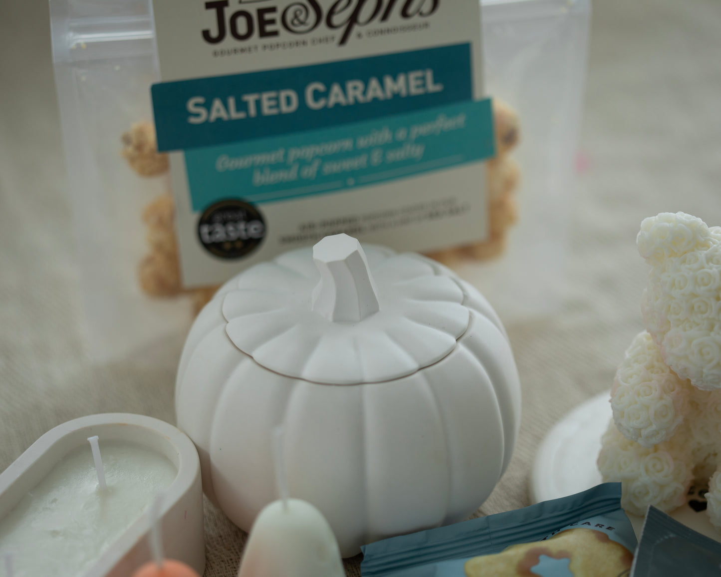 White Pumpkin Candle | Luxury Gift Box