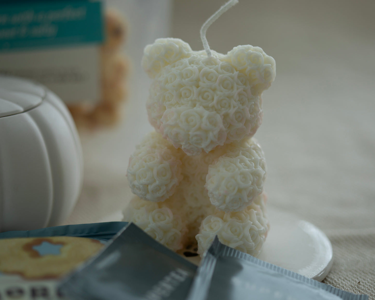 White Pumpkin Candle | Luxury Gift Box